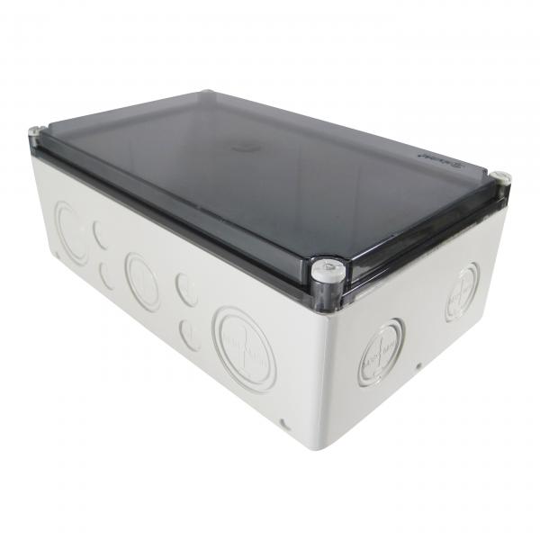 Installationsgehäuse IP67 (180x300x110mm) - mit Transparentdeckel